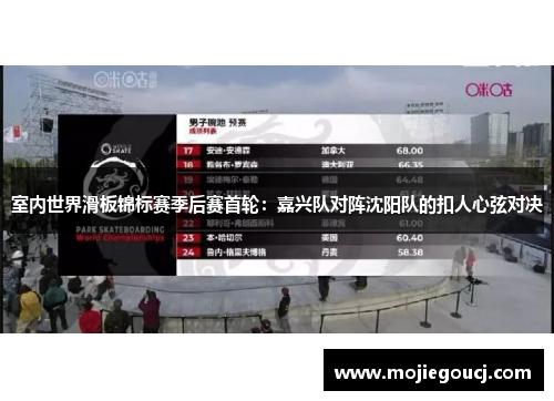 室内世界滑板锦标赛季后赛首轮：嘉兴队对阵沈阳队的扣人心弦对决